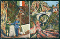Imperia Ventimiglia Frontiera PIEGA cartolina KV6062 – fronte
