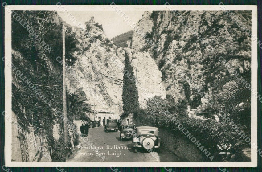 Imperia Ventimiglia Grimaldi Ponte San Luigi Frontiera Foto cartolina KV6094 – fronte