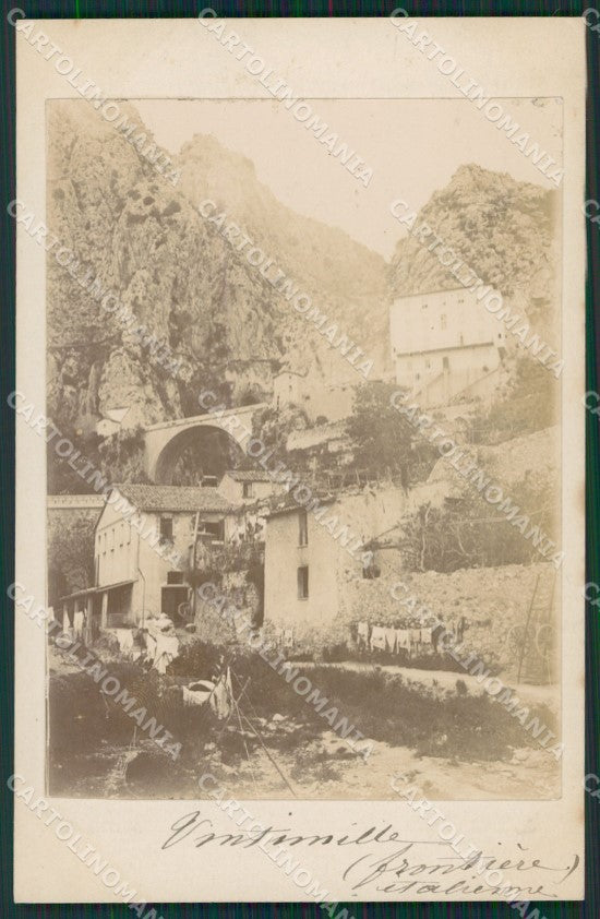 Imperia Ventimille Ventimiglia Frontiera Foto cartolina KV6100 – fronte