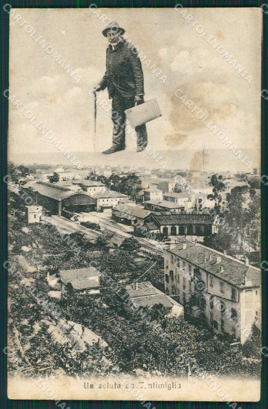 Imperia Ventimiglia Mary Poppins cartolina KV6108 – fronte