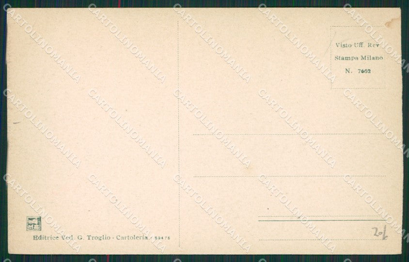 Imperia Ventimiglia Treno cartolina KV6117 – retro