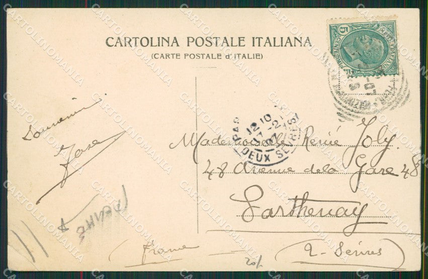 Imperia Ventimiglia Borgo Marina PIEGHE cartolina KV6119 – retro