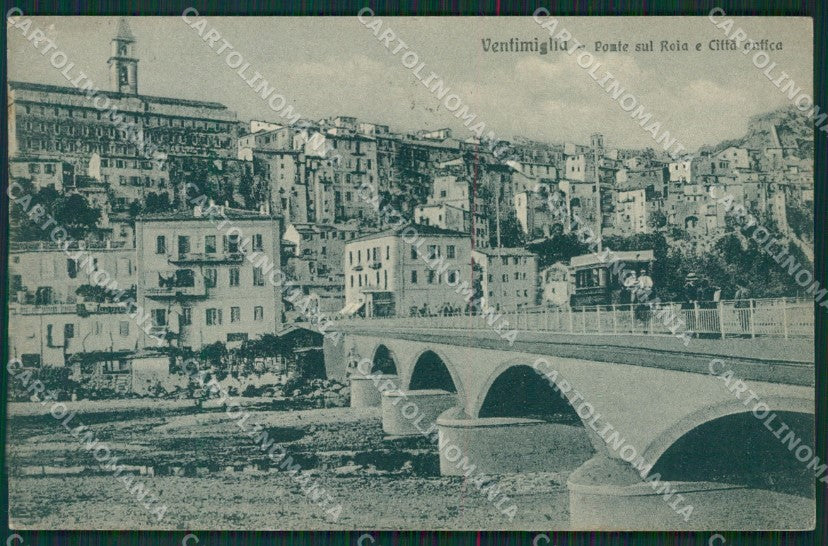 Imperia Ventimiglia PIEGA cartolina KV6123 – fronte