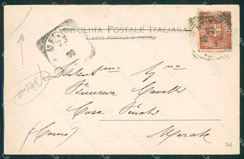 Imperia Ventimille Ventimiglia PIEGA cartolina KV6124 – retro