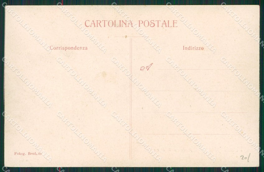 Imperia Ventimiglia Stazione Carrozze cartolina KV6129 – retro