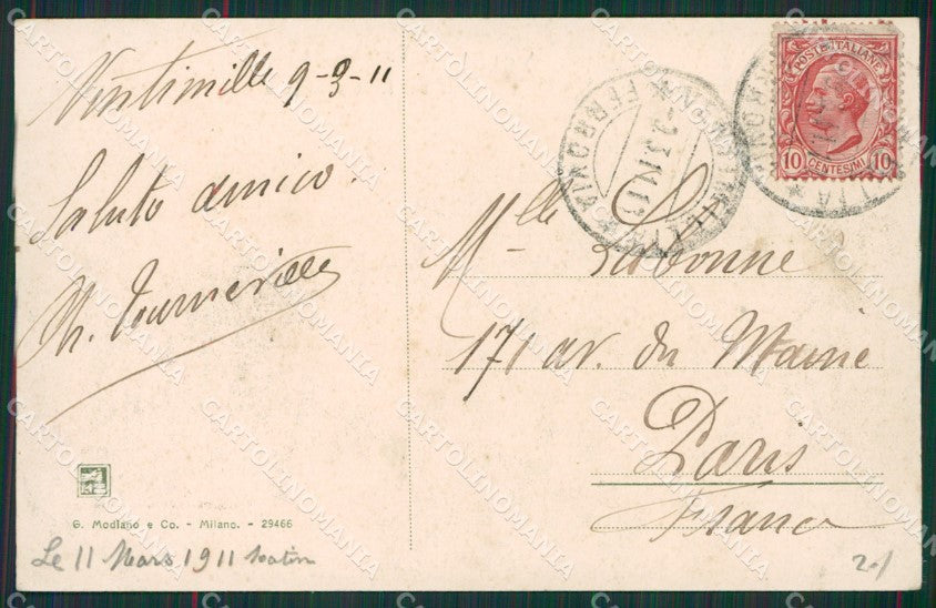 Imperia Ventimiglia cartolina KV6132 – retro