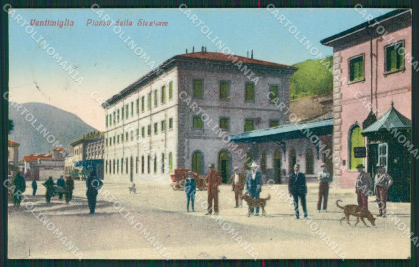 Imperia Ventimiglia Stazione cartolina KV6137 – fronte