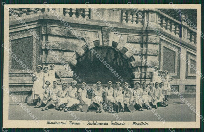 Pistoia Montecatini Terme Stabilimento Tettuccio cartolina KV6149 – fronte