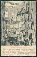 Genova Città Truogoli Santa Brigida PIEGHE cartolina KV6155 – fronte