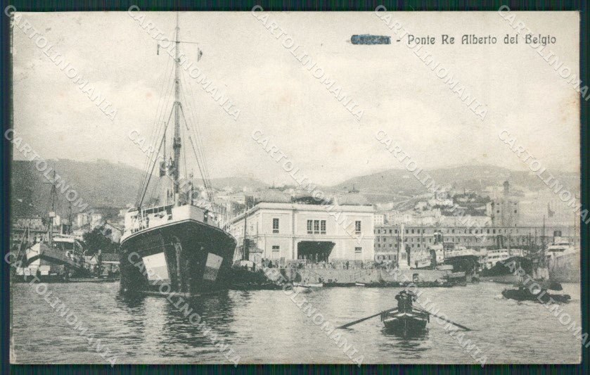 Genova Città Nave cartolina KV6156 – fronte