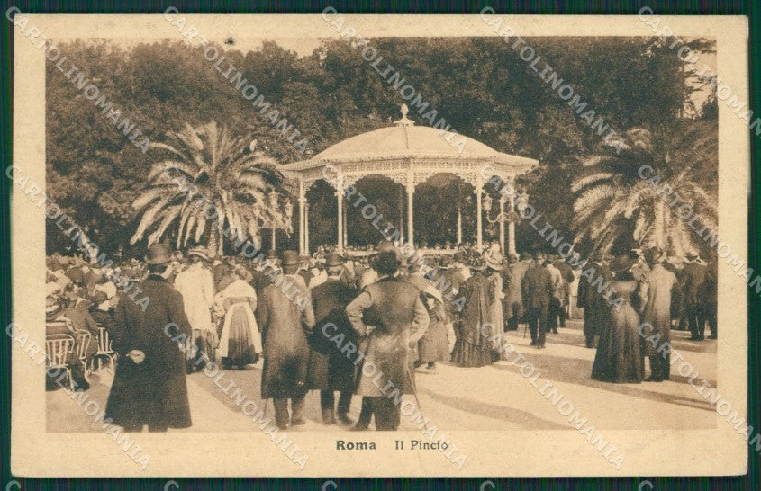 Roma Città Il Pincio PIEGATA cartolina KV6160 – fronte