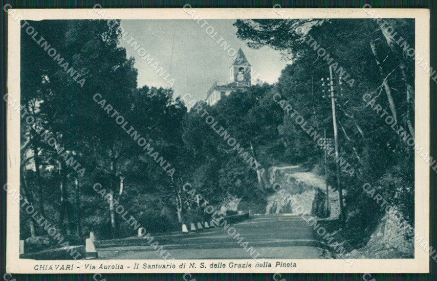 Genova Chiavari Santuario cartolina KV6173 – fronte