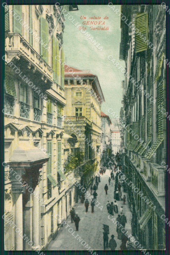 Genova Città cartolina KV6193 – fronte