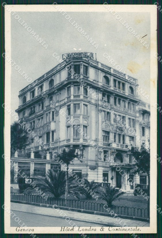 Genova Città cartolina KV6195 – fronte