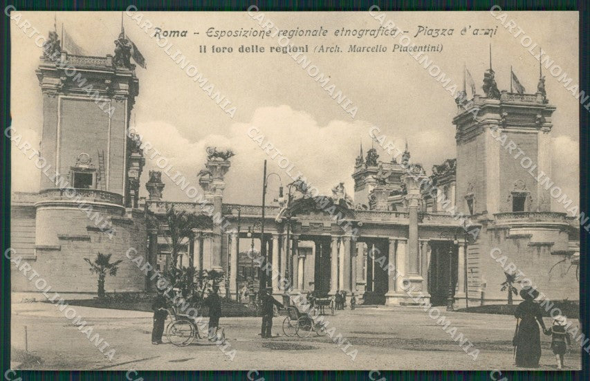 Roma Città Esposizione Piacentini cartolina KV6201 – fronte