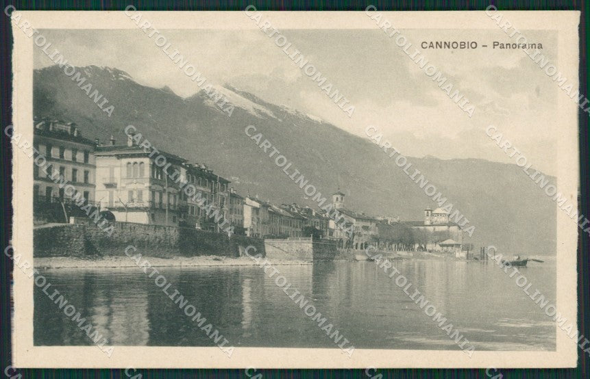 Verbania Cannobio Lago Maggiore cartolina KV6205 – fronte