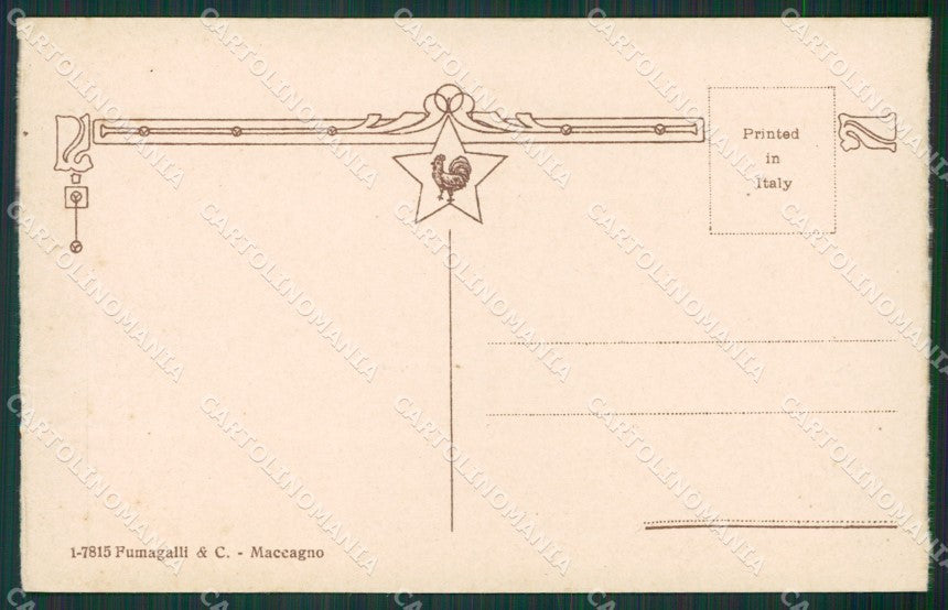 Verbania Cannobio Lago Maggiore cartolina KV6205 – retro