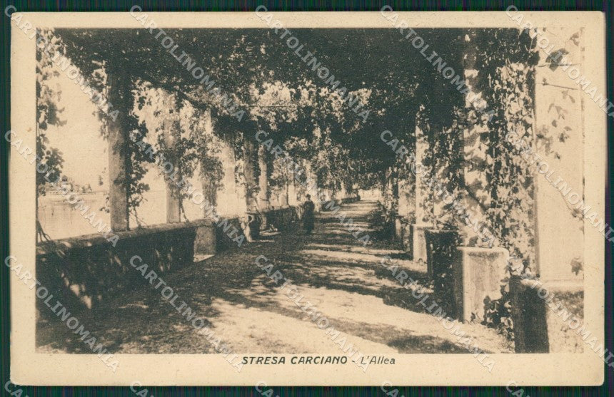 Verbania Stresa Carciano Lago Maggiore cartolina KV6207 – fronte