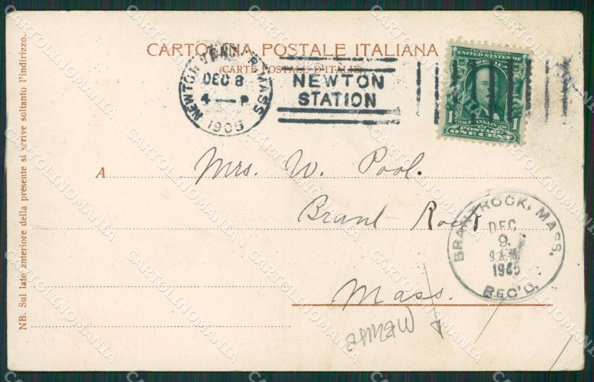 Siracusa Città PIEGHE cartolina KV6212 – retro