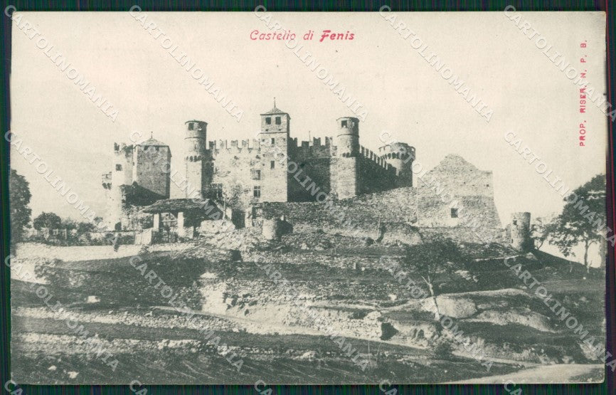 Aosta Fénis Castello di cartolina KV6225 – fronte