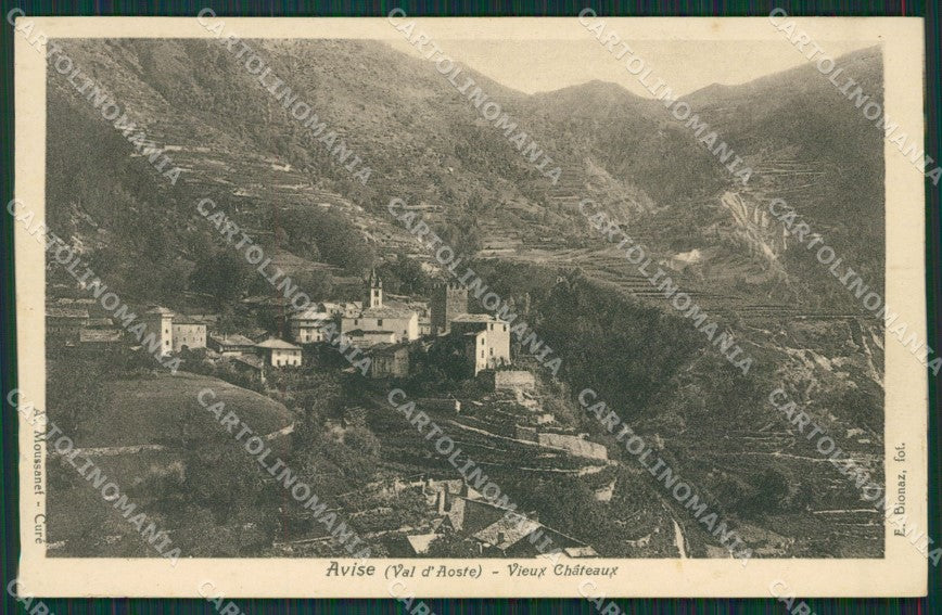 Aosta Avise cartolina KV6230 – fronte