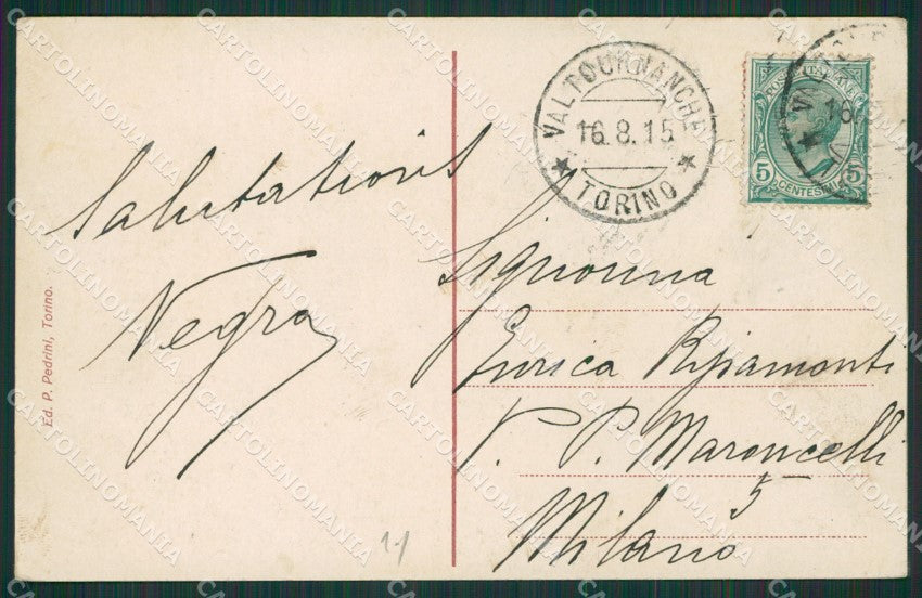 Aosta Valtournenche cartolina KV6237 – retro