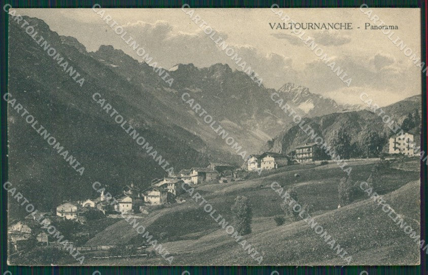 Aosta Valtournenche cartolina KV6238 – fronte