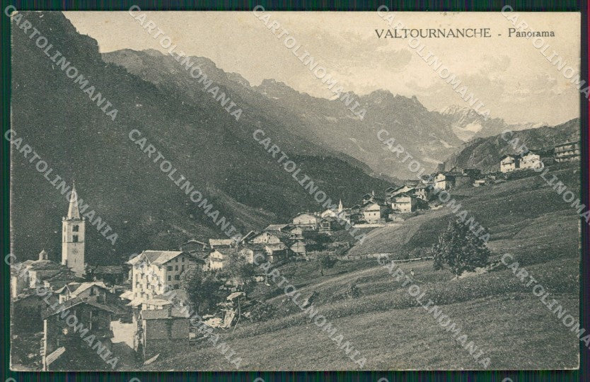 Aosta Valtournenche cartolina KV6239 – fronte