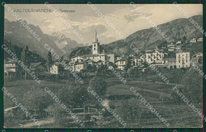 Aosta Valtournenche cartolina KV6241 – fronte