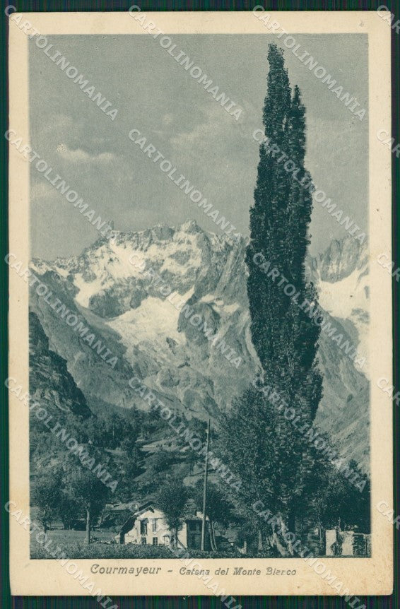 Aosta Courmayeur Monte Bianco FORI cartolina KV6244 – fronte