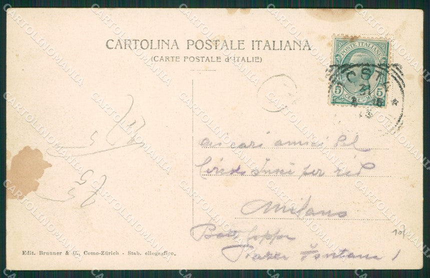 Aosta Courmayeur cartolina KV6251 – retro
