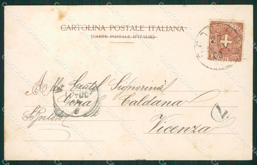 Imperia Bordighera cartolina KV6258 – retro