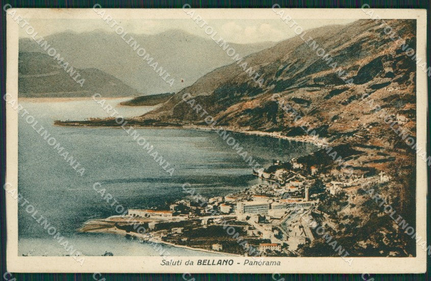 Lecco Bellano Lago di Como cartolina KV6262 – fronte