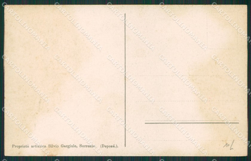 Salerno Amalfi cartolina KV6288 – retro