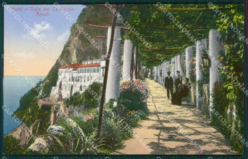 Salerno Amalfi cartolina KV6290 – fronte