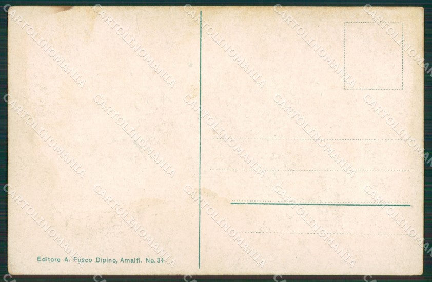 Salerno Amalfi Capre cartolina KV6291 – retro
