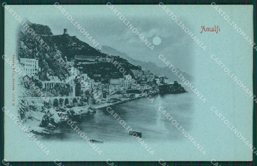 Salerno Amalfi Chiaro di Luna cartolina KV6293 – fronte