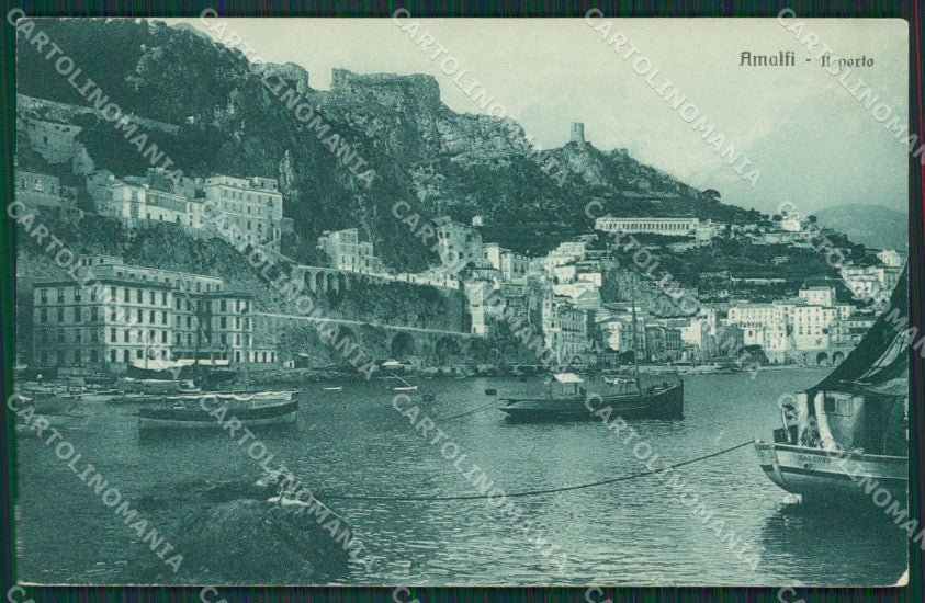 Salerno Amalfi cartolina KV6296 – fronte