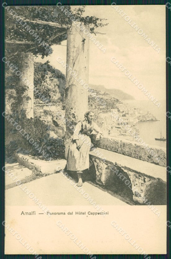 Salerno Amalfi cartolina KV6297 – fronte
