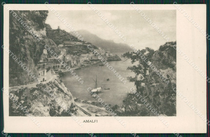 Salerno Amalfi Esperanto cartolina KV6300 – fronte