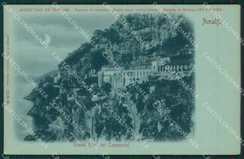 Salerno Amalfi Chiaro di Luna cartolina KV6302 – fronte