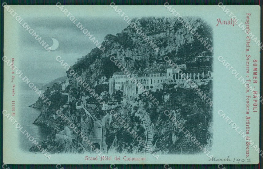 Salerno Amalfi Chiaro di Luna cartolina KV6304 – fronte