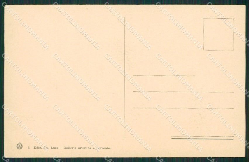 Salerno Amalfi cartolina KV6309 – retro