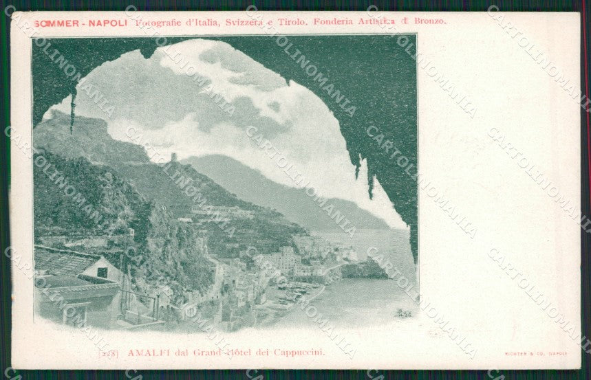 Salerno Amalfi cartolina KV6311 – fronte