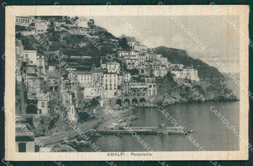 Salerno Amalfi cartolina KV6318 – fronte