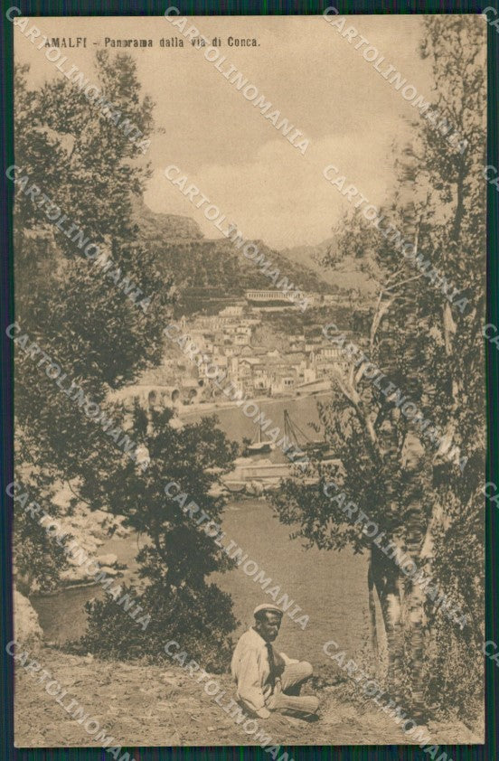 Salerno Amalfi cartolina KV6319 – fronte