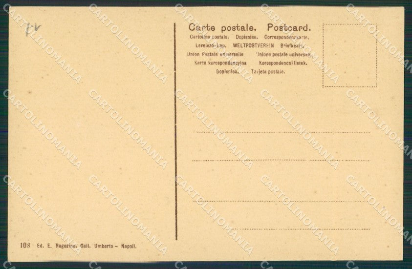 Salerno Amalfi cartolina KV6319 – retro