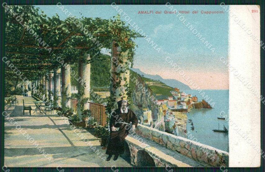 Salerno Amalfi PIEGA cartolina KV6321 – fronte