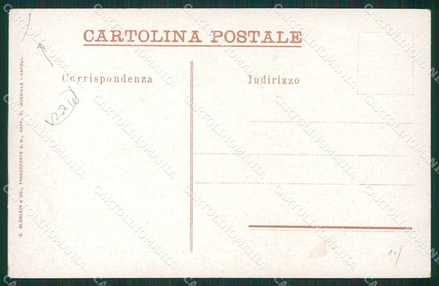 Salerno Amalfi PIEGA cartolina KV6321 – retro