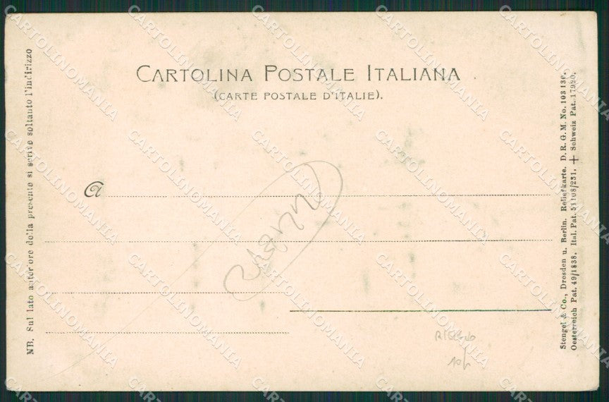 Salerno Amalfi RILIEVO cartolina KV6323 – retro